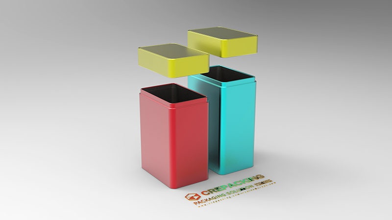 Food Packaging Pip Studio Colorful Large Rectangular Tea Tin Box - China  Tin Box and Large Tin price