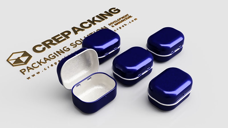 Small Gift Tin / Mints Tin Box - CREPACKING™ - Premium Packaging